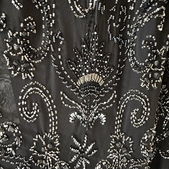 Vintage Sue Wong Nocturne Black Beaded Formal Dress Womens Size 2 - Picture 4 of 5
